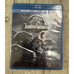 Jurassic World (Blu-ray, 2015) - Action - Chris Pratt - VERY GOOD